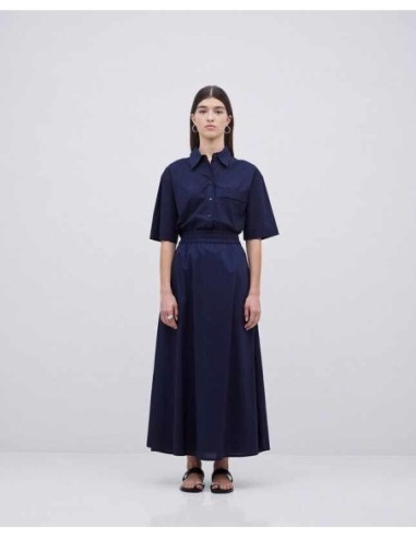 Falda Yerse Cintura Elástica Azul