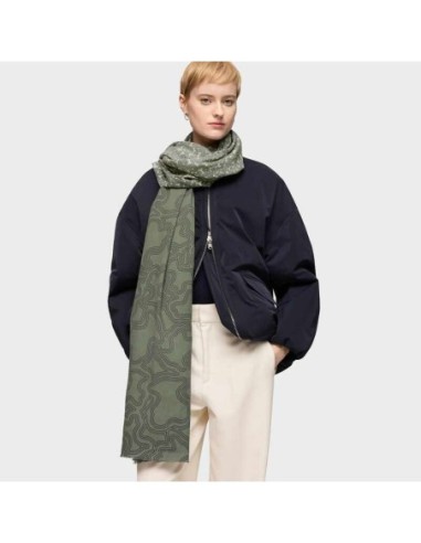 Foulard Caqui Kaos Mini Lines