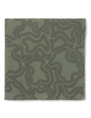 Foulard Caqui Kaos Mini Lines