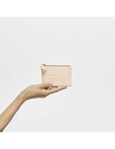 Monedero Tarjetero La Rue New Beige Tous 2