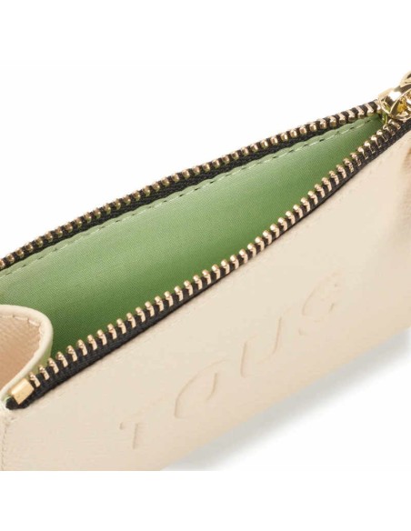Monedero Tarjetero La Rue New Beige Tous