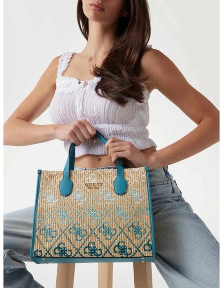 Bolso Guess De Mano Silvana
