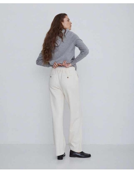 Pantalones Yerse De Punto Crudo