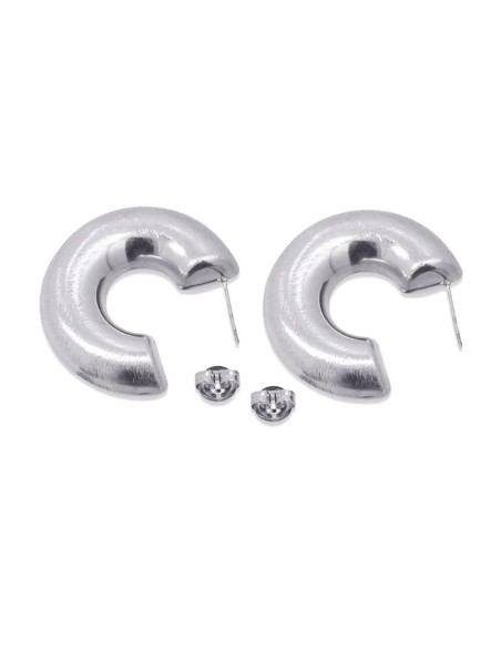 Aros Anartxy Mandisa Plateado