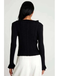 Top Wild Pony Punto Volantes Negro 2