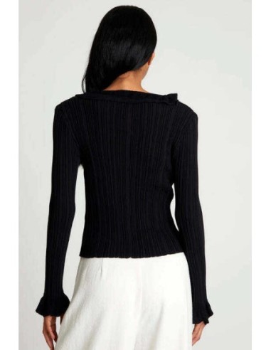 Top Wild Pony Punto Volantes Negro