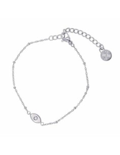 Pulsera Anartxy Jaffa Plateado