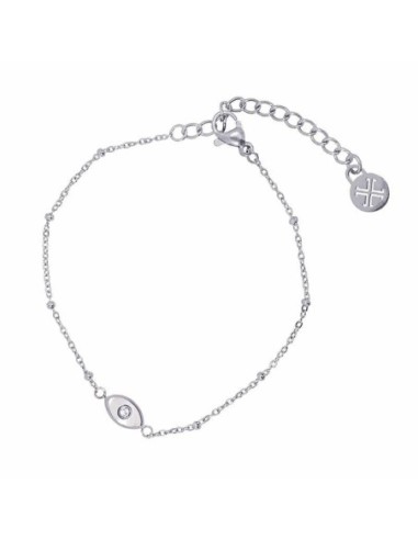 Pulsera Anartxy Jaffa Plateado