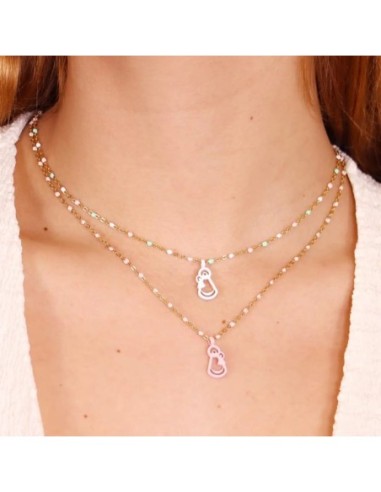 Collar Anartxy Virgen Del Pino Blanco