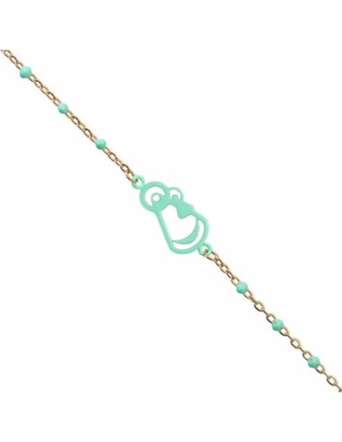 Pulsera Anartxy Virgen Del Pino Turquesa
