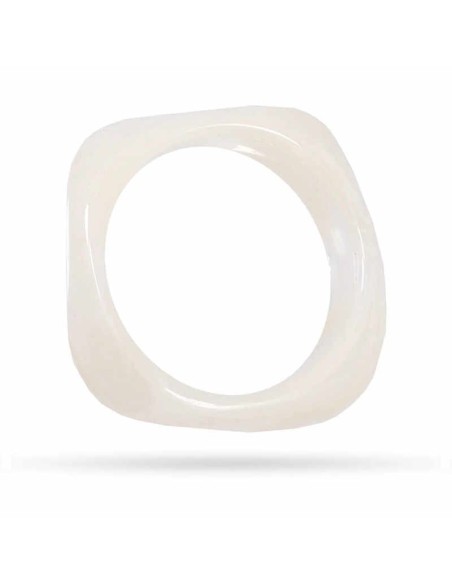 Pulsera Anartxy Resin Peach Blanco