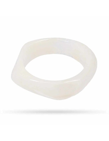Pulsera Anartxy Resin Peach Blanco
