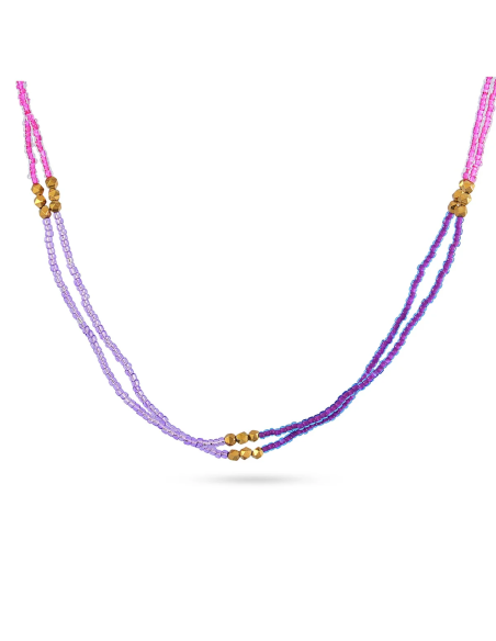 Collar Anartxy Handmade Vibes Morado