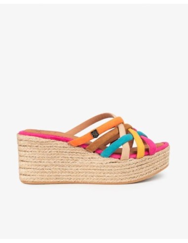 Cuña Baja Popa Arenita Emu Multicolor