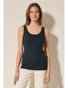 Camiseta Básica Cecil Azul Marino