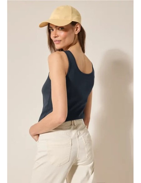 Camiseta Básica Cecil Azul Marino
