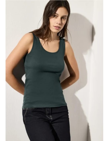 Camiseta Básica Cecil Kaki