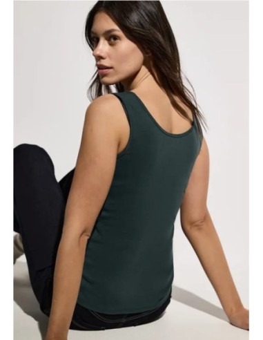 Camiseta Básica Cecil Kaki