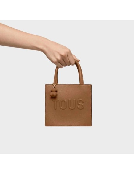 Bolso Mini Cube Tous Brenda Camel