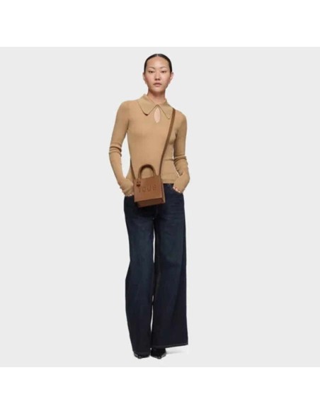 Bolso Mini Cube Tous Brenda Camel