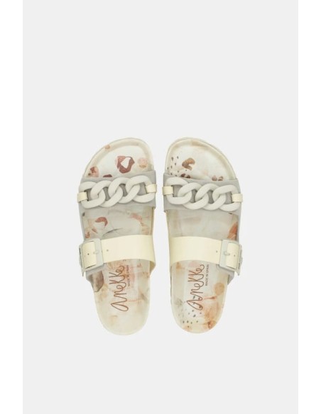 SANDALIAS BIO ESLABONES GRIS ANEKKE