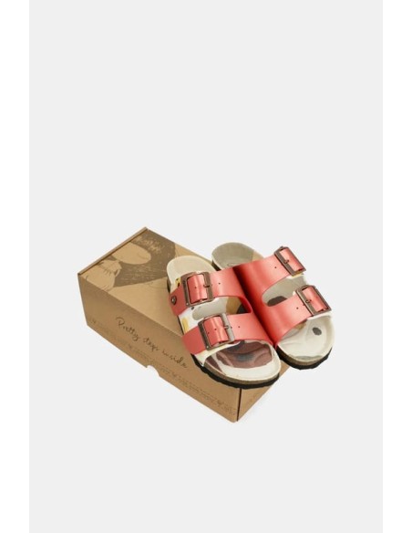 SANDALIAS BIO ESLABONES ROJAS ANEKKE
