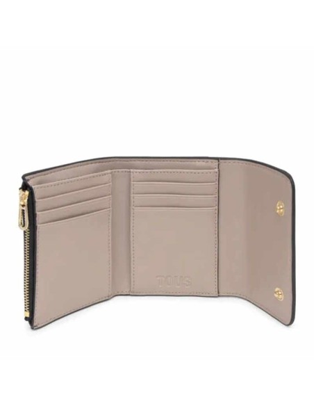Cartera TOUS Flap GRIS OSCURO Kaos Icon