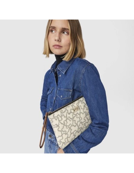Clutch TOUS Kaos Icon Multi Beige