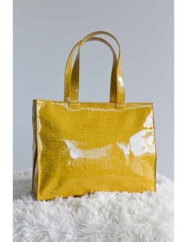 Tote bag logo Agatha Ruiz de la Prada Mostaza