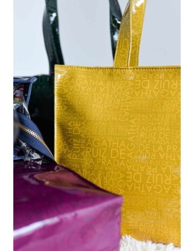 Tote bag logo Agatha Ruiz de la Prada Mostaza