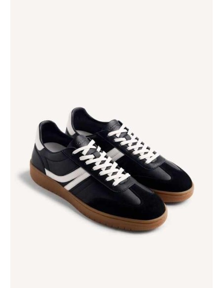ZAPATILLAS PIEL DENNINSON NEGRAS GIOSEPPO