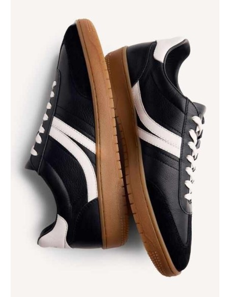 ZAPATILLAS PIEL DENNINSON NEGRAS GIOSEPPO