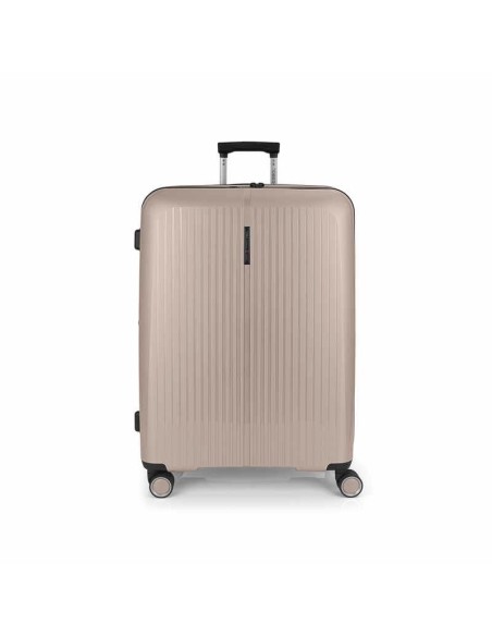 Maleta Grande Gabol Brooklyn Plata Beige