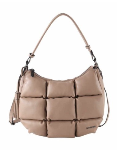 Shopper acolchado taupe cacharel