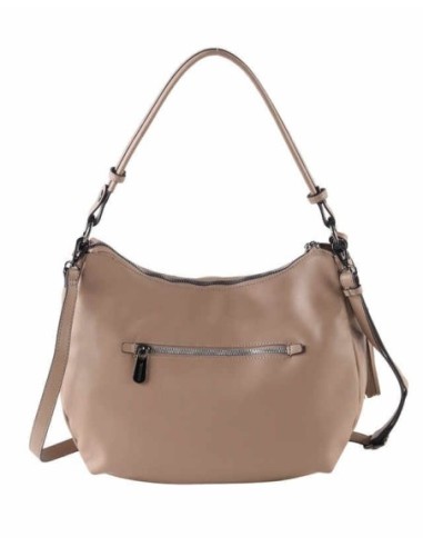 Shopper acolchado taupe cacharel