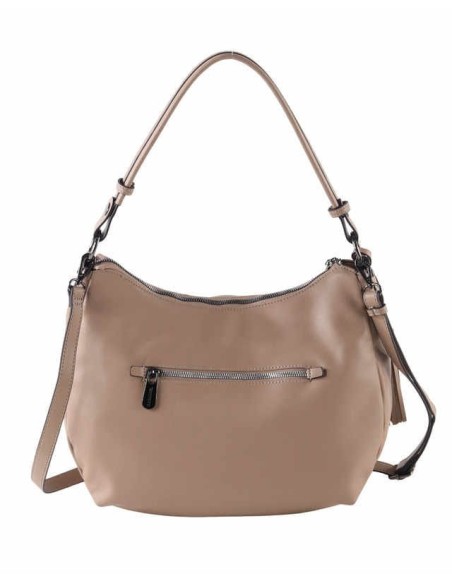 Shopper acolchado taupe cacharel