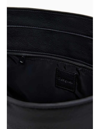 Bolso Desigual grabado mandalas negro