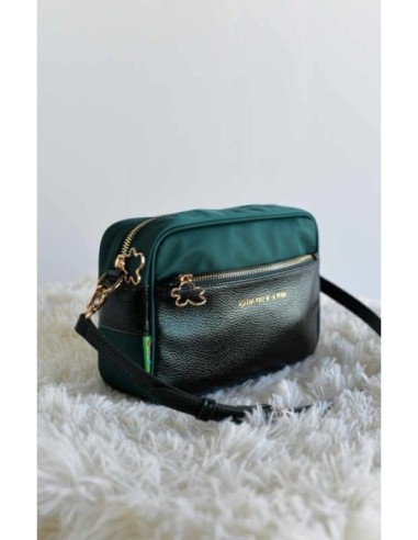 Bandolera nylon metalizado Agatha Ruiz de la Prada Verde