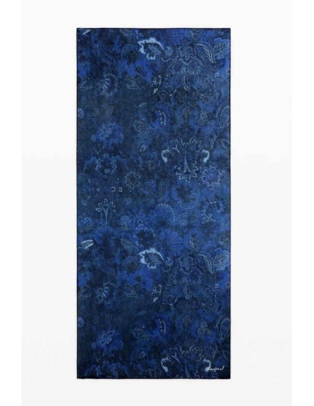 Pañuelo Desigual rectangular plisado Paisley