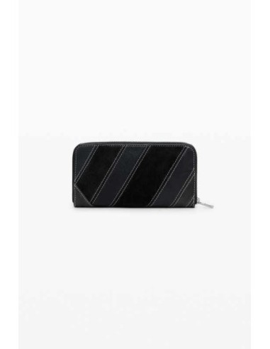 Monedero Desigual hebillas negro