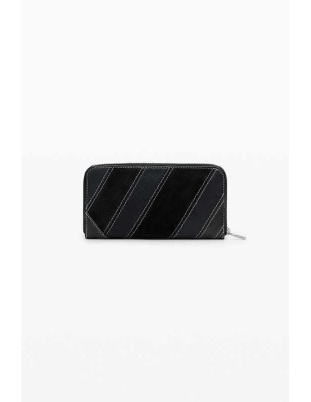 Monedero Desigual hebillas negro
