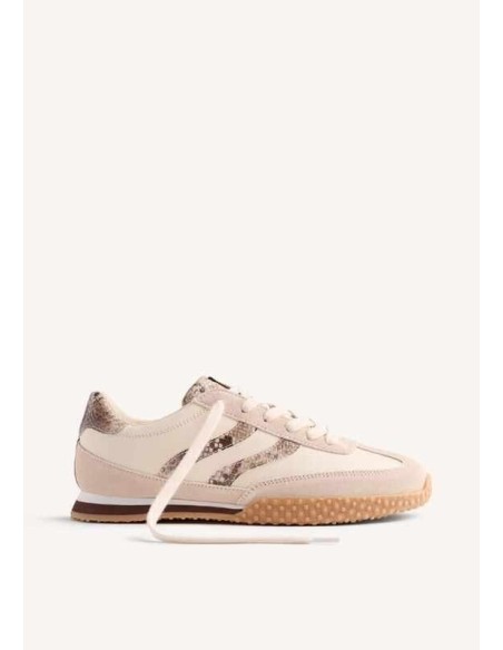 ZAPATILLAS PIEL SERPIENTE GLADWIN BEIG GIOSEPPO