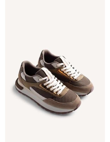 ZAPATILLAS PIEL Y REJILLA FUNKLEY GIOSEPPO