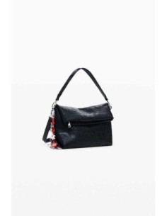 Bolso Desigual bandolera Mickey negro