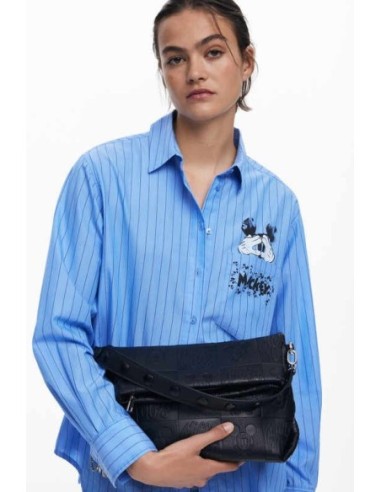 Bolso Desigual bandolera Mickey negro