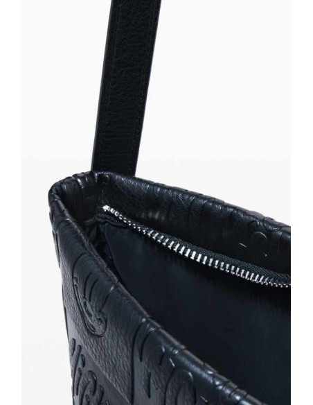 Bolso Desigual bandolera Mickey negro