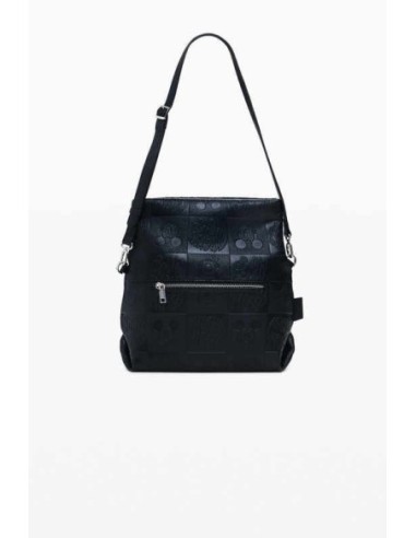 Bolso Desigual bandolera Mickey negro
