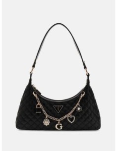 Bolso Guess Everlee charms negro