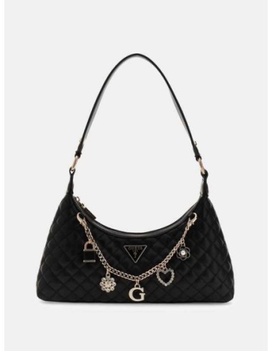 Bolso Guess Everlee charms negro