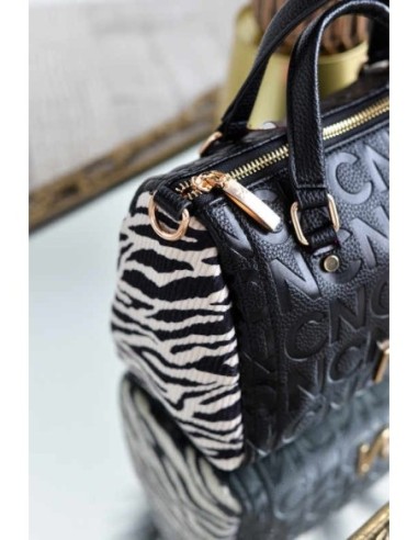Mini bowling animal print negro cebra noco